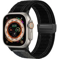 Tec-Expert Smartwatch-Armband für Apple Watch Ultra 3 49 mm Armband Ersatz Wechsel Band, Nylon Textil mit Magnetverschluss, stufenlos Verstellbar atmungsaktiv