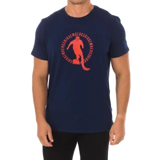 PUPINO Herren-Kurzarm-Rundhals-T-Shirt BKK1MTS02