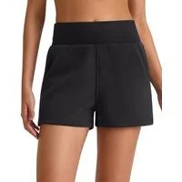 G4Free Laufshorts Damen Kurze Laufhose Sport Shorts Hosen Fitness Shorts mit TaschenTrainingshose zum Fitness Running Gym Basketball