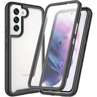 betterfon Handyhülle für Samsung Galaxy S22 Ultra TPU Case mit 360° Rundumschutz, 360 Grad Hülle mit Displayschutz und Fingerprint