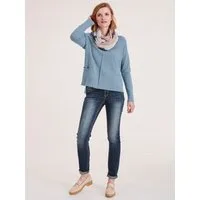 heine Strickpullover Pullover Langarm Effektgarn