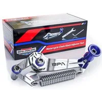 BPA-Racing Motorradkette BPA-Racing Motorrad Ketten-Spiel Einstell-Werkzeug Blau