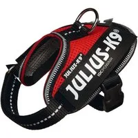 Julius-K9 Hunde-Powergeschirr Hundegeschirr IDC Powair rot