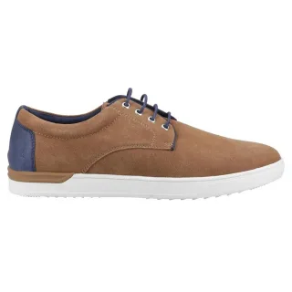 Hush Puppies - "Joey" Sneaker für Herren, Wildleder, Zum Schnüren (Hellbraun)