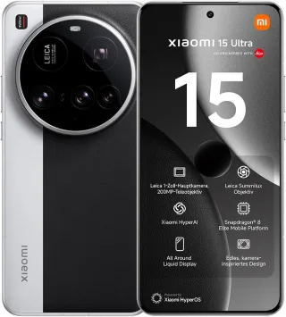 Xiaomi 15 Ultra 512GB [Dual-Sim] silber chrome