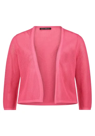 Betty Barclay - Sommer-Strickjacke pink flambé - Gr. - 46