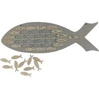 Spruchreif® Holzbild Gästebuch "Fisch" zur Konfirmation · Gästebuch Kommunion · Gästebuch, Fisch