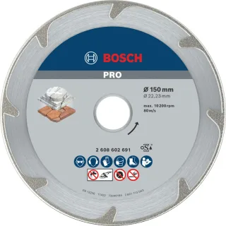 Bosch PRO Diamanttrennscheibe Best for Marble - 2608602691