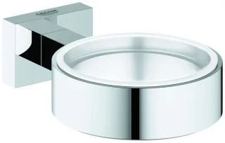 Grohe Halter Essentials Cube 40508 für Becher/Seifenschale/Seifenspender chrom, 40508001 40508001