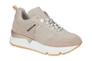 Bullboxer Damenschuhe 323015E5C_SNGD beige/Grau/Wei?/Gold - sportliche Schn?r...