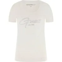 Guess T-Shirt T-Shirt GUESS SCRIPT Kurzarmshirt (1-tlg., 1)