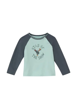 s.Oliver - T-Shirt türkis/blau - Gr. - 74