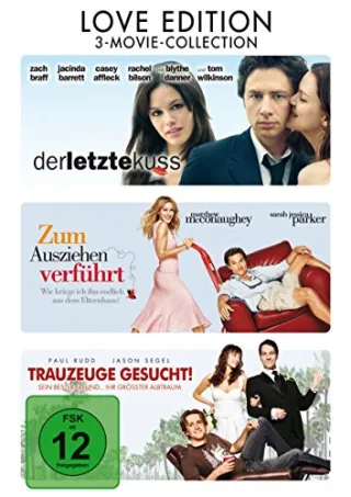 Der letzte Kuss - Zum Ausziehen verführt - Trauzeuge gesucht! - 3DVD [DVD] [2016]