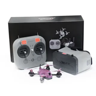 EMAX Tinyhawk Lite Adventure Analog 1S ELRS Outdoor RC FPV Racing Drone RTF with E8 Transmitter Remote Controller Transp