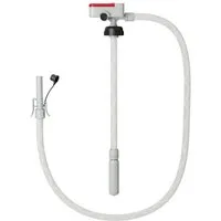 COSTWAY Ölabsaugpumpe, Kraftstoff Umfüllpumpe 3,2 GPM, 3 Größen-Adapter