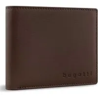bugatti Geldbörse RFID Wallet With Flap, aus echtem Rindsleder mit RFID-Blocker Schutz