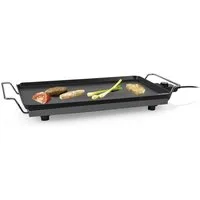 PRINCESS Teppanyakigrill, 2500 W, Japanischer Elektro Tischgrill für Zuhause low fat Grillplatte 60x36cm