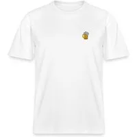 Spreadshirt T-Shirt Bier Stickerei Relaxed Fit Unisex T-Shirt (1-tlg)