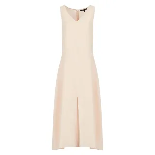 Armani Exchange Damen V-Ausschnitt Jumpsuit (Nude)
