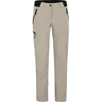 Bergson Outdoorhose VIDAA COMFORT Damen Wanderhose, leicht, elastisch, Kurzgrößen, beige