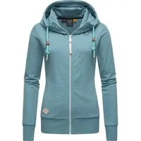 Ragwear Kapuzensweatjacke Paya Intl. sportlicher Damen Kapuzensweater mit Kordeln