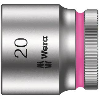 Wera 8790 HMB Zyklop-Steckschlüsseleinsatz mit 3/8"-Antrieb, metrisch Leuchtpink - 05003565001
