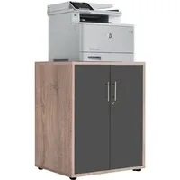 BMG Möbel Aktenschrank Druckerschrank Office Edition (geeignet für 3D Drucker und Office Drucker) Höhe 74 cm, optimale Ergänzung zu Schreibtischen