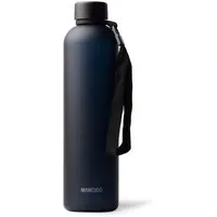 MAMEIDO Trinkflasche, auslaufsicher mit Zeitmarkierung & Handschlaufe in 600 ml, 1 l & 1,5 l