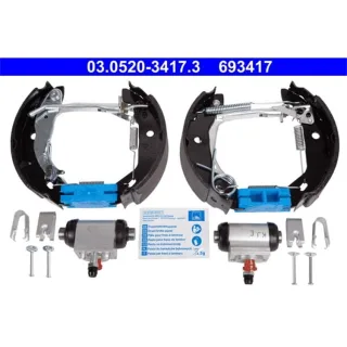 ATE Bremsbackensatz hinten Mercedes A-Klasse W168