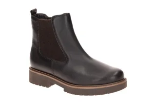 Gabor Damen Stiefeletten 8025.03.005 Moro Chelsea Boots Echtleder K-Weite