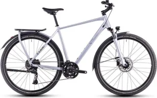 Cube Kathmandu Pro Trekkingrad Diamant 28" silverblue'n'grey 46 cm | Dienstrad-Leasing möglich