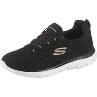Skechers Summits Slip-On Sneaker Slipper, Freizeitschuh, Komfortschuh mit Memory Foam