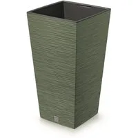 Prosperplast Blumentopf, Furu Square Blumentopf mit Einsatz 19 L