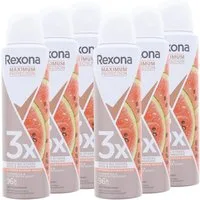 Rexona Bodyspray 6 x Rexona Maximum Protection Watermelon & Cactus Water Scent Anti Tra