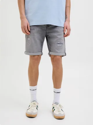 Jack & Jones Shorts "JJIRICK JJICON I.K. SHORTS GE 064 SN" im Five-Pocket Style