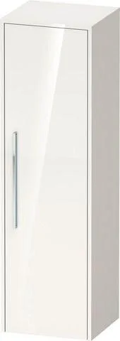 Duravit D-Code Halb-Hochschrank, 1 Tür, Türanschlag rechts, Glasf.2, Hfb 1 DC1338R10220000