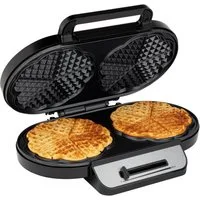 CLATRONIC Waffeleisen WA 3745, Waffeleisen m. 2 antihaftbeschichteten Backflächen