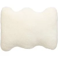 Atmosphera Créateur d'intérieur Dekokissen Dekoratives Bouclé-Kissen WAVY BLISS, 48 x 13 x 35 cm
