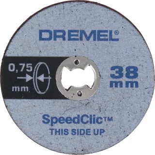 DREMEL SC409 EZ SpeedClic dünne Präzisionstrennscheiben Ø 38,0 mm (5 Stück) - 2615S409JB