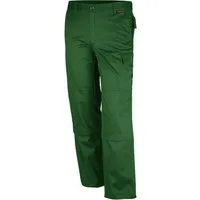 Qualitex Workwear Arbeitsbundhose comfortable Arbeitshose - faserverstätkte Werkstatthose aus MG 300 g (1-tlg) komfortable Bundhose mit 9 Taschen - Strapazierfähig - Pflegeleicht