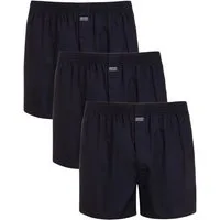 Jockey Webboxer Everyday (3er Pack) Eingriff mit Knopfverschluß, mittlere Bundhöhe, lockere Passform