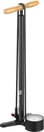 Lezyne Standluftpumpe Steel HP Clik Floor Drive schwarz-matt
