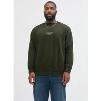 Jack & Jones PlusSize Sweatshirt JJESOHO SWEAT CREW NECK NOOS PLS Baumwollmischung, regular fit