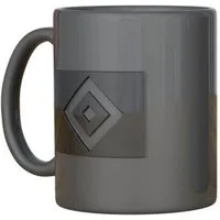 HSV Tasse Hamburger SV Tasse HSV Tasse Relief grau