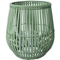 Creativ home Windlicht Kerzenhalter Bambus (1 St), Höhe ca. 25 cm