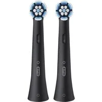 Oral-B Aufsteckbürsten Oral-B iO Sanfte Reinigung 2er Zahnbürsten/Mundduschen-Zubehör Schwarz