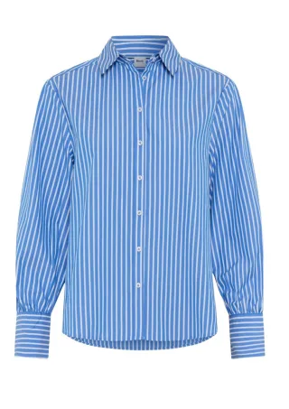 BRAX - Gestreifte Bluse blau - Gr. - 36