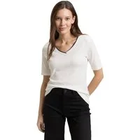 TOM TAILOR T-Shirt mit Kontrast Detail