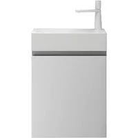 Mai & Mai Badmöbel-Set Gäste Wc Waschbeckenunterschrank Waschtisch mit Unterschrank P02
