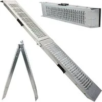 Bituxx Laderampe Stahl klappbar 180 cm bis 200 kg (1-St., MS-16755)